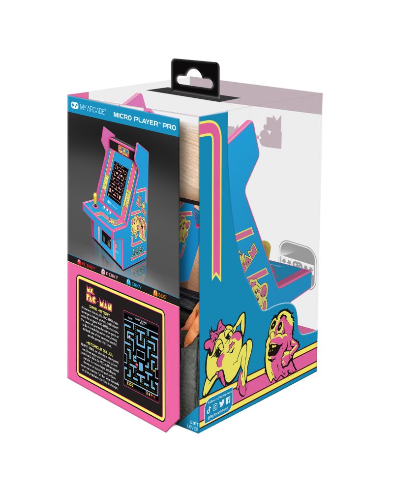 Micro Player My Arcade MISS PAC MAN