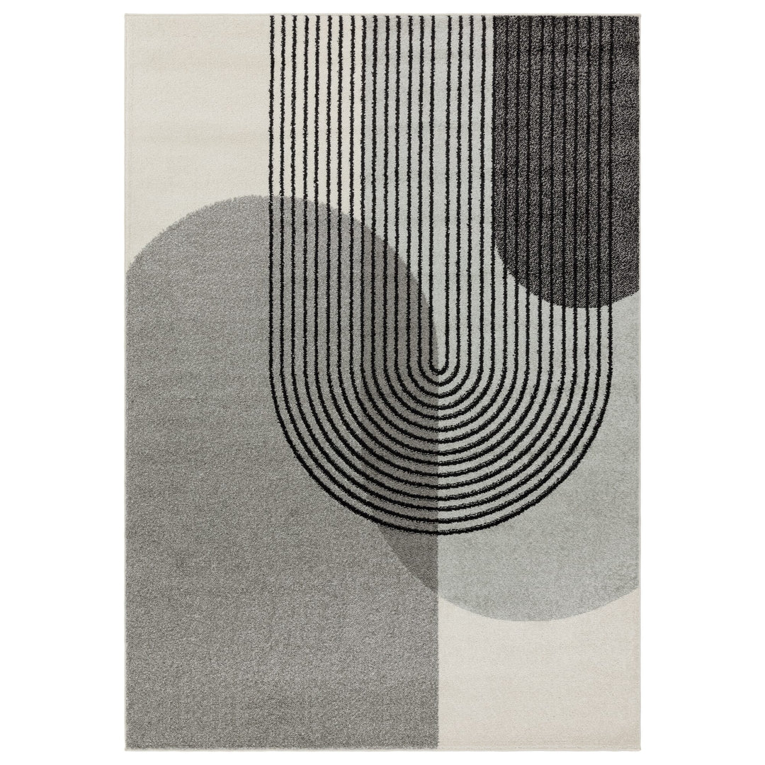 Muse Grey Retro Rugs