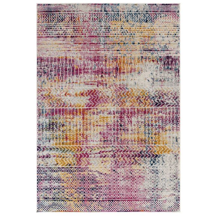 Muse Check Tribal Bright Runner & Rugs