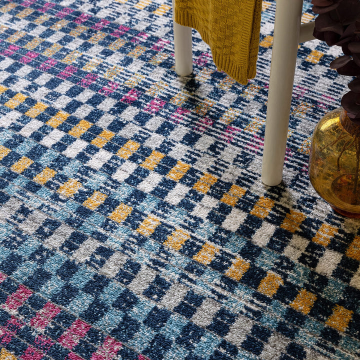 Muse Check Bright Runner & Rugs