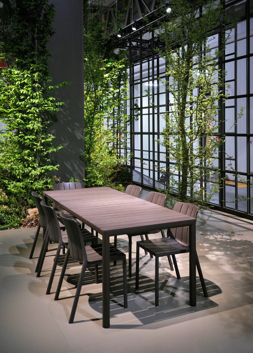SALE Nardi Terra Extendable 'Tevere' Dining Table & 'Tiberina' Chair Set