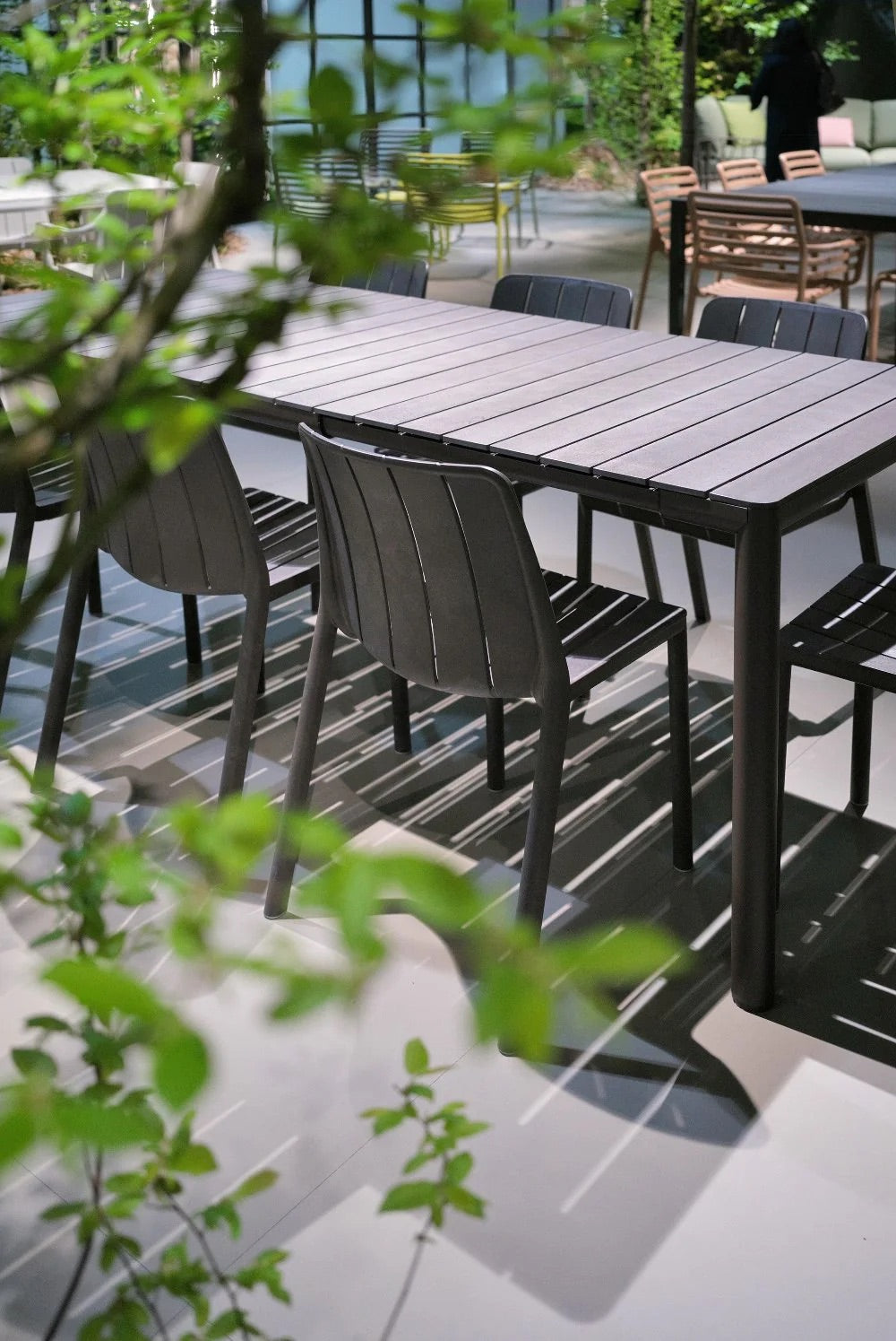 Nardi Terra Extendable 'Tevere' Dining Table 'Tiberina' Chair