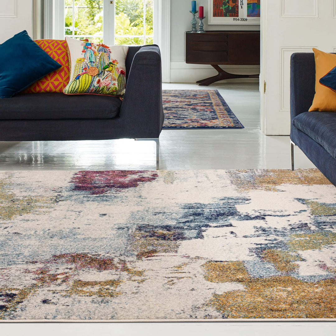 Nova Mustard Multi Rug