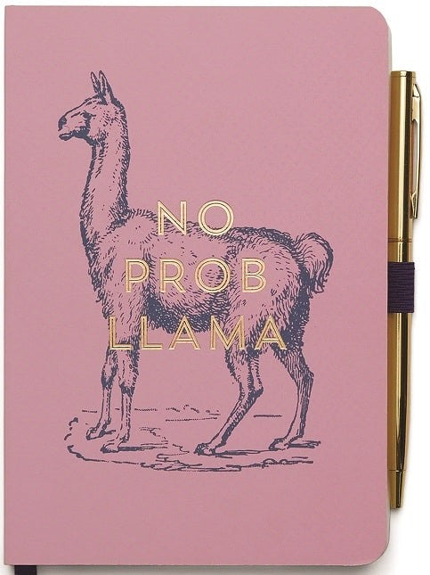 No Prob Llama Notebook With Pen