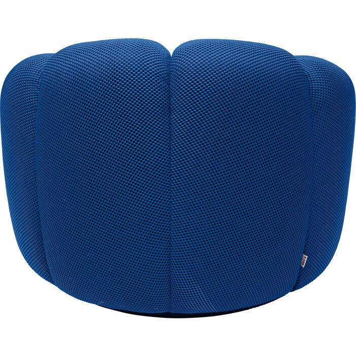 Blue Swivel Armchair Peppo Lounge