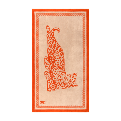 Leopard Desert Beach Towel