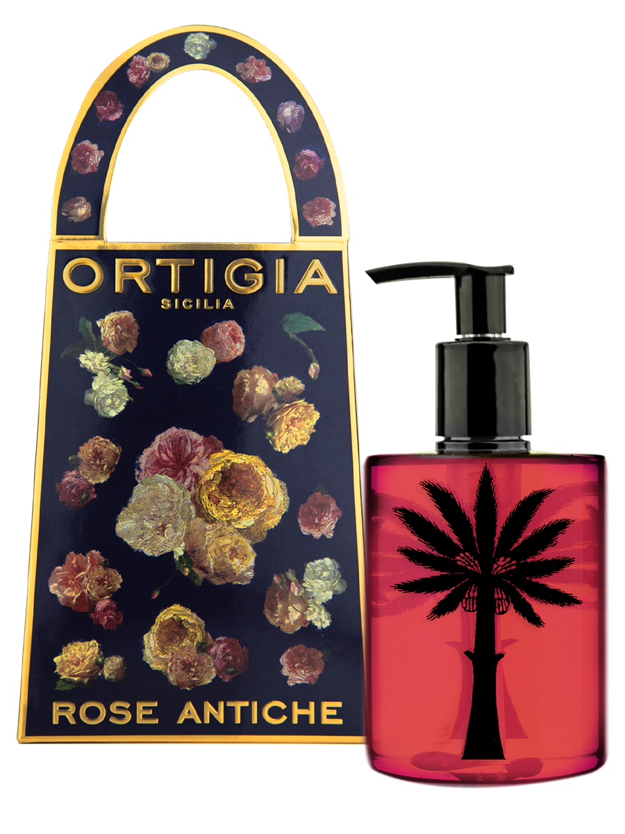 Ortigia Rose Antiche Liquid Soap