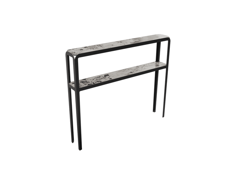 Sumatra Console With Shelf 'Calcatta Marble'