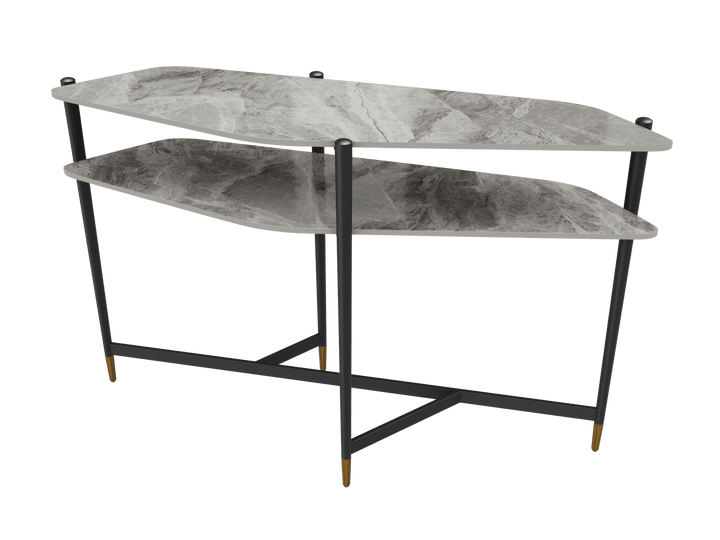 Akante Bergamo Ceramic & Marble Console Table