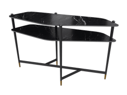 Akante Bergamo Ceramic & Marble Console Table