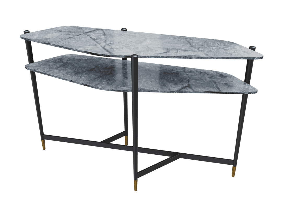 Akante Bergamo Ceramic & Marble Console Table