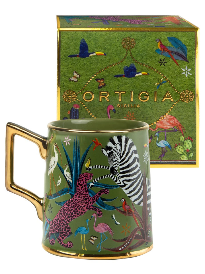 Ortigia Ceramic Green Mug