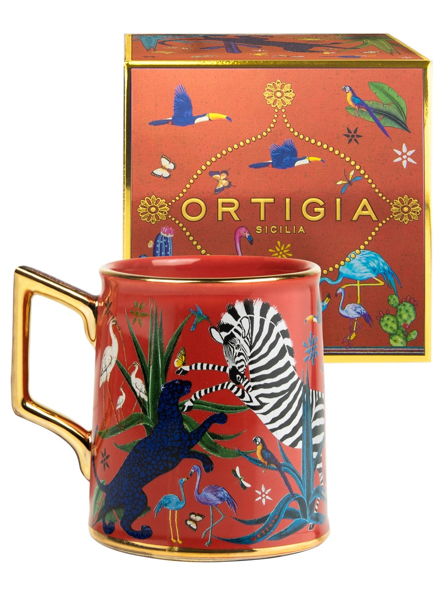 Ortigia Ceramic Red Mug