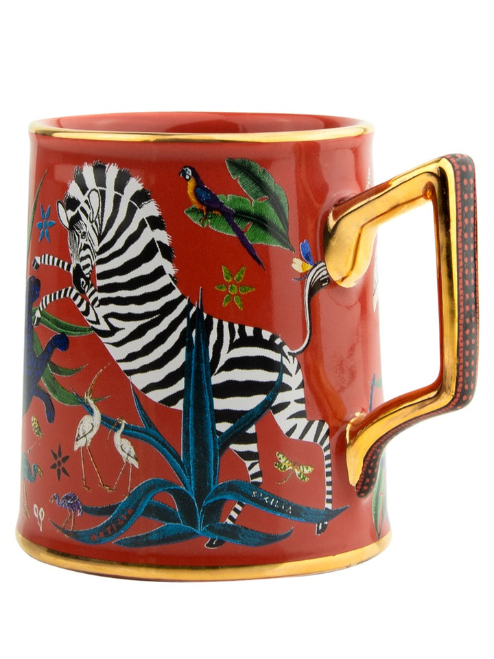 Ortigia Ceramic Red Mug