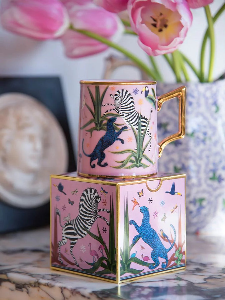 Ortigia Ceramic Pink Mug