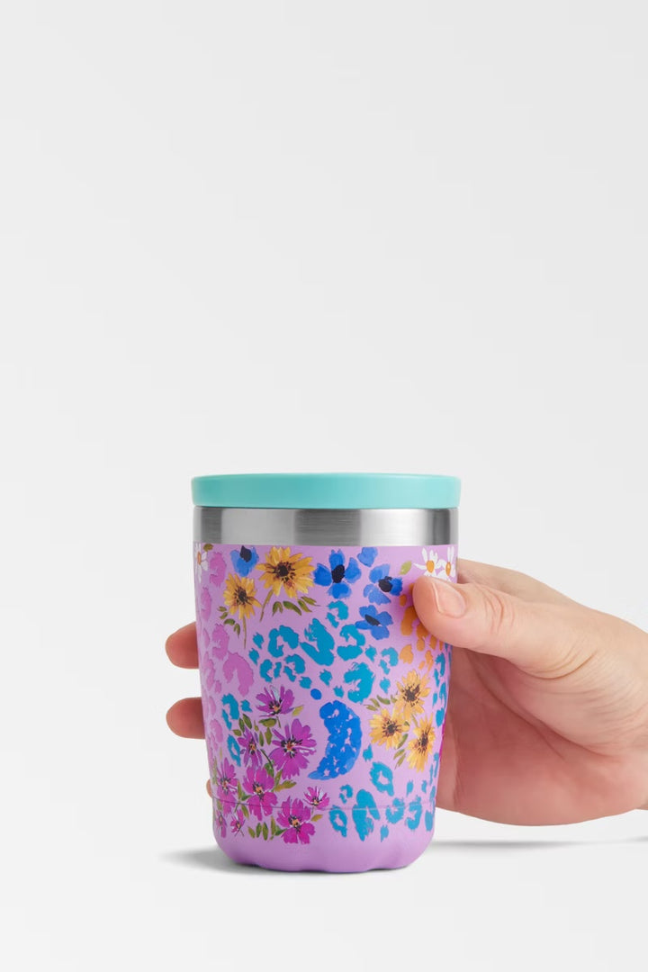 Chilly Floral Leopard Blossom Coffee Cup