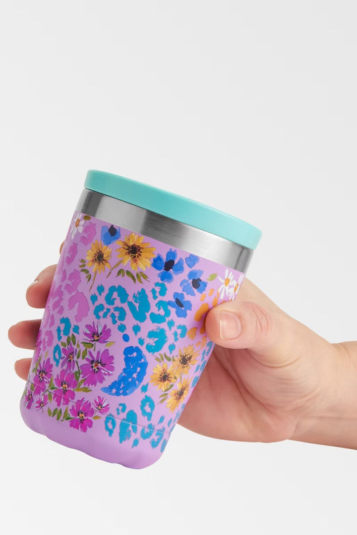 Chilly Floral Leopard Blossom Coffee Cup