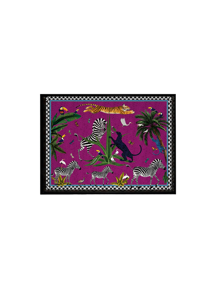 Ortigia Mini Flying Tiger Pink Tray