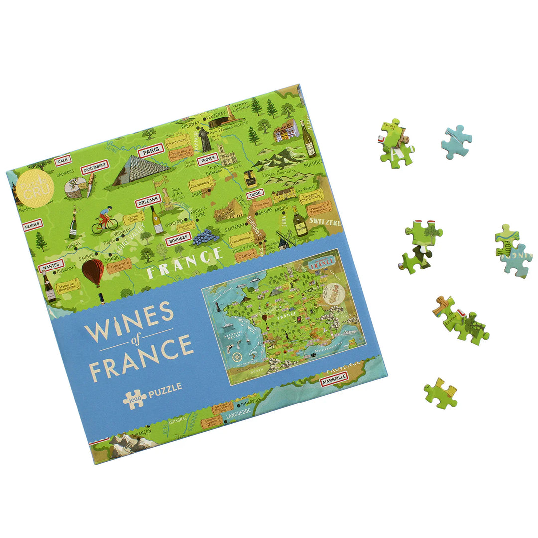 Wines Of France Jigsaw