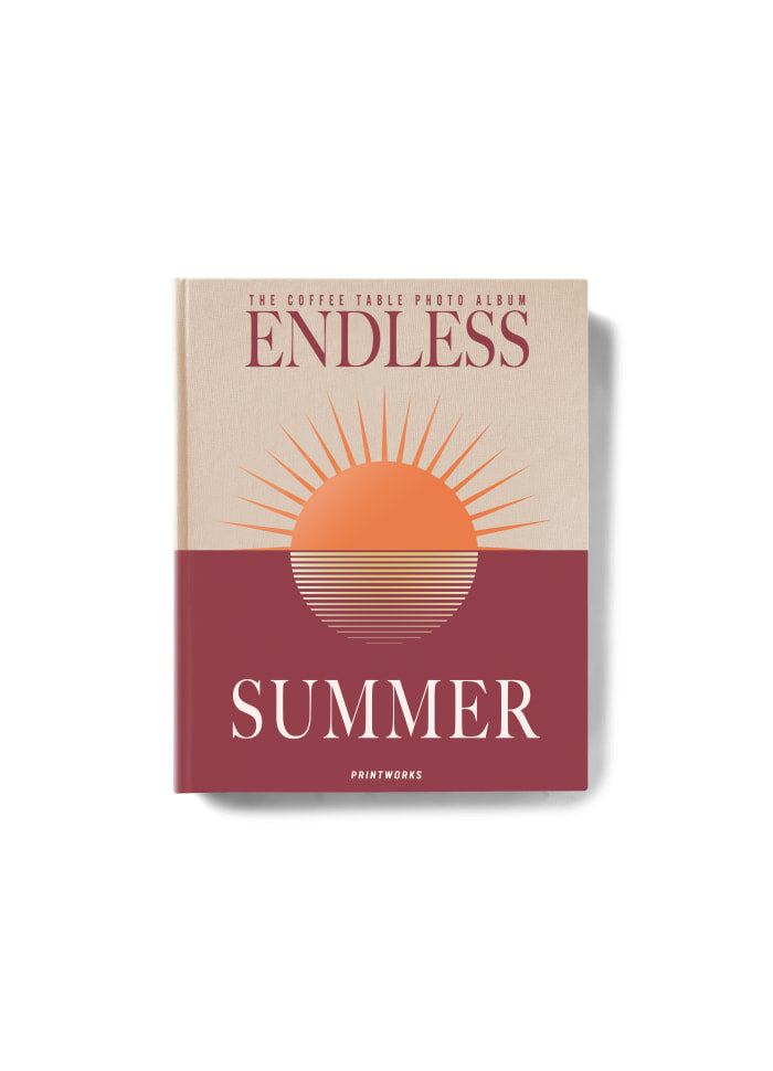 Photo Album Endless Summer Maroon