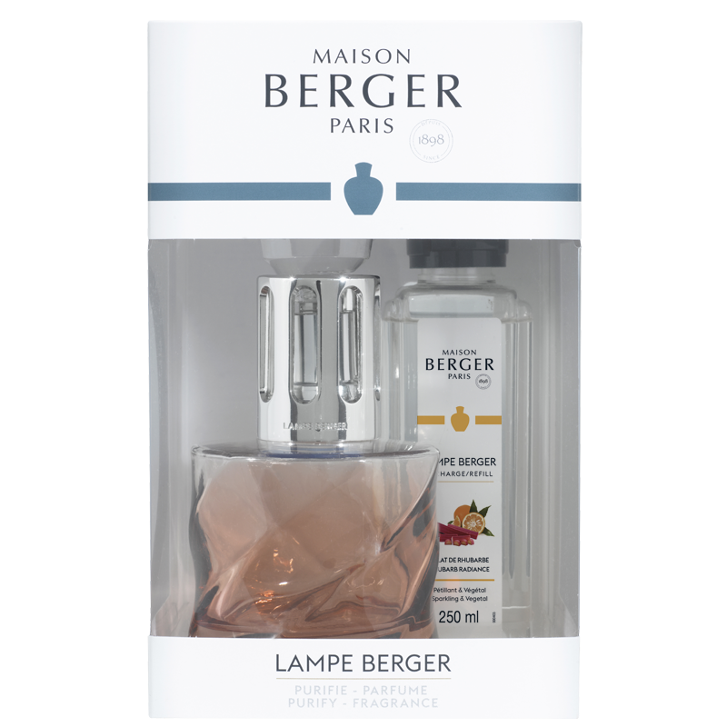 Amber Spirale Lampe Berger Gift Pack