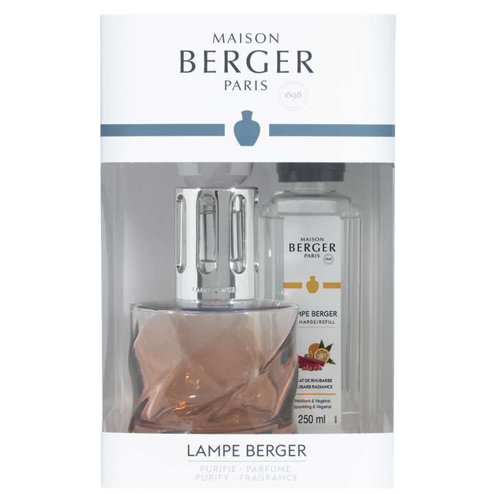 Amber Spirale Lampe Berger Gift Pack