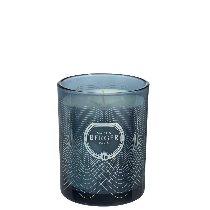 Night blue Molecule Candle