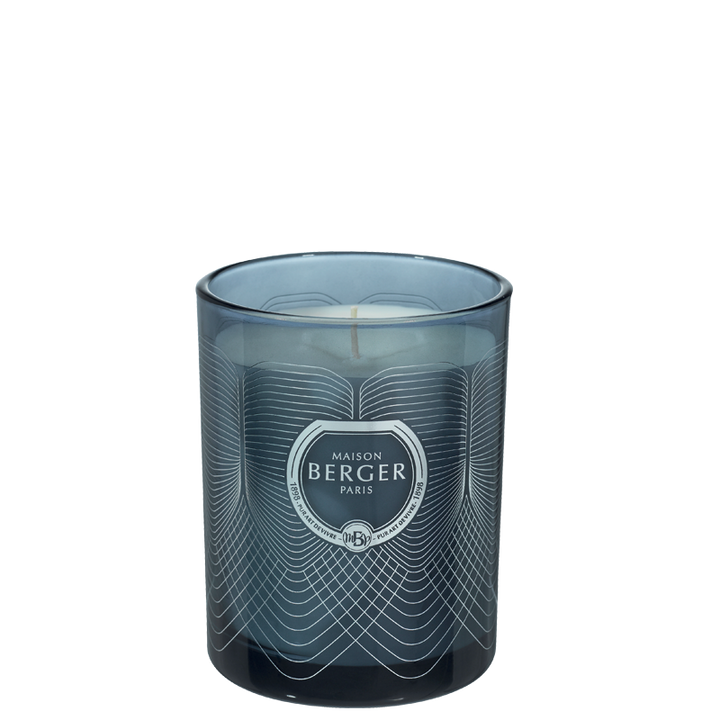 Night blue Molecule Candle