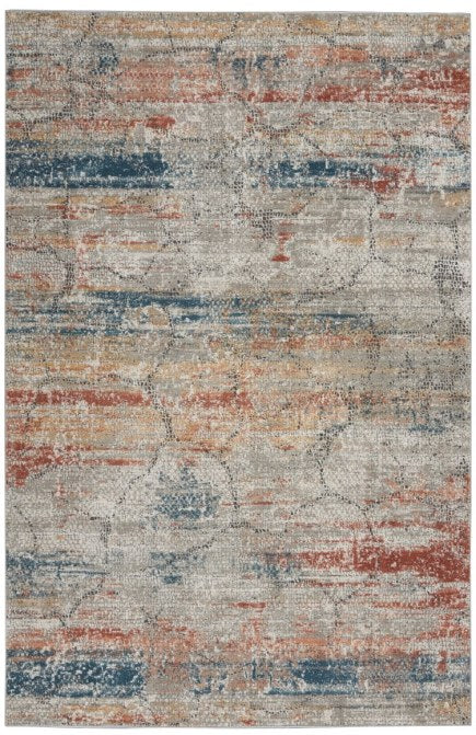 Rustic Multicoloured Rug