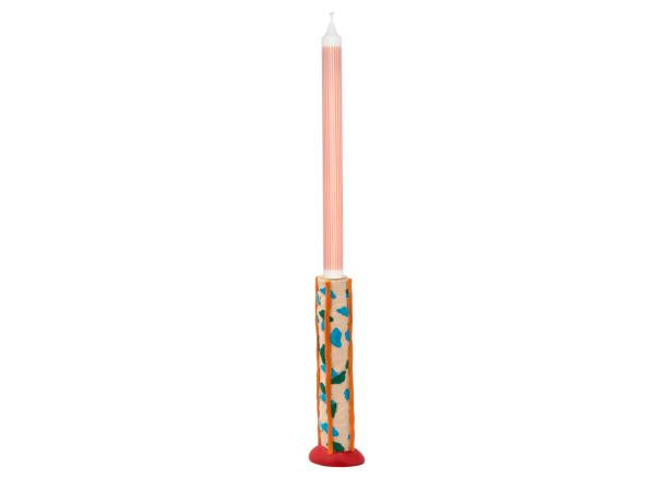 Dots Blue & Orange Candlestick