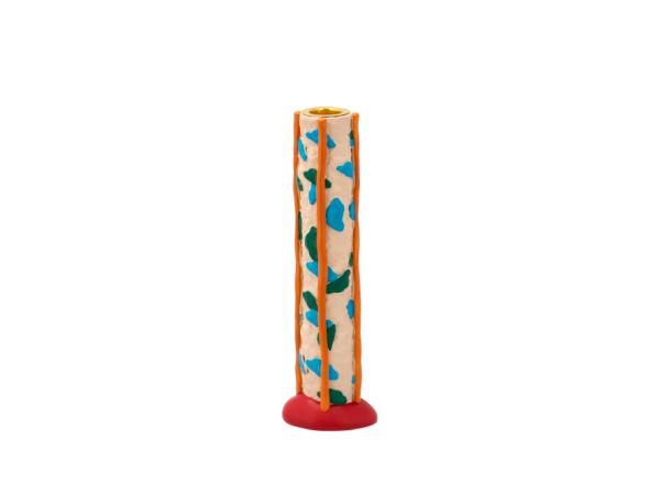 Dots Blue & Orange Candlestick