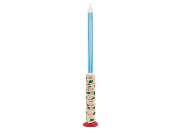 Dots Rose & Green Candlestick