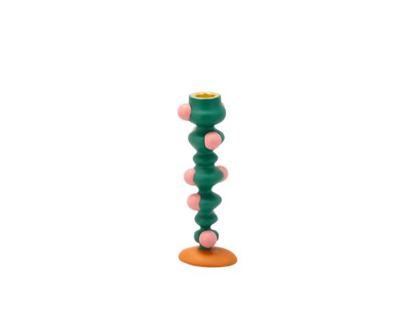 Blobs Green & Rose Candlestick