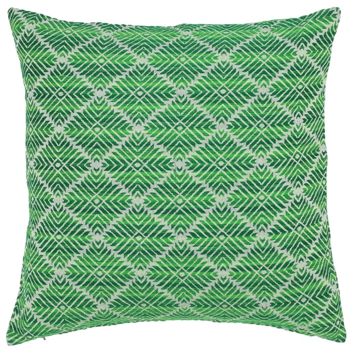 Green Diamond Cushion