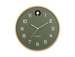 Round Cuckoo Wall Clock