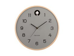 Round Cuckoo Wall Clock