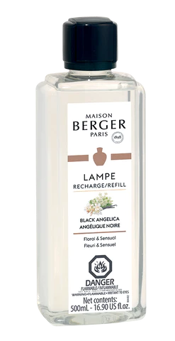 Black Angelica Lampe Berger Refills