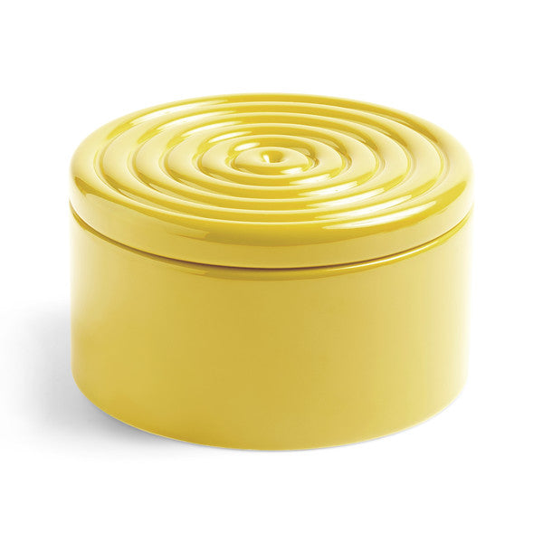 Box Yellow round