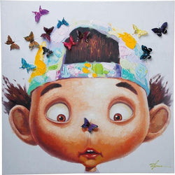 Boy With Butterflies