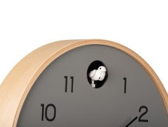 Round Cuckoo Wall Clock