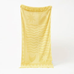 Yellow Luxe Beach Towel