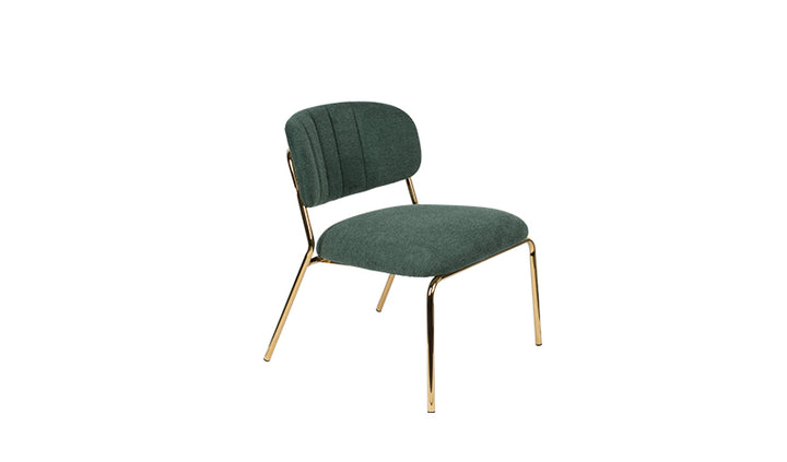 Jolien Gold Leg Lounge Chairs/Armchairs Set