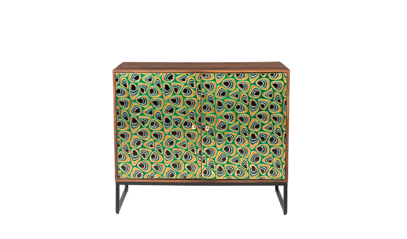 Handpainted Meena Cabinet