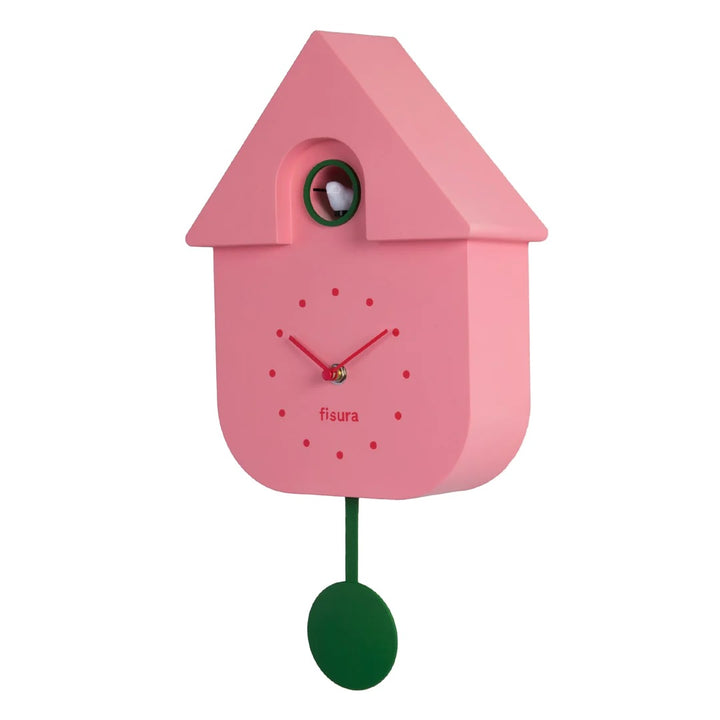 Multicoloured 'Bird Song' Wall Clocks