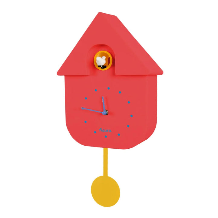 Multicoloured 'Bird Song' Wall Clocks