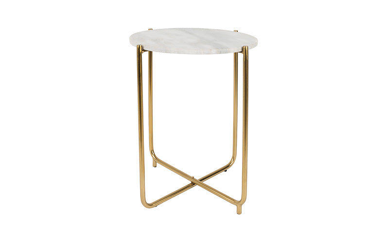 Timpa Marble Side Table