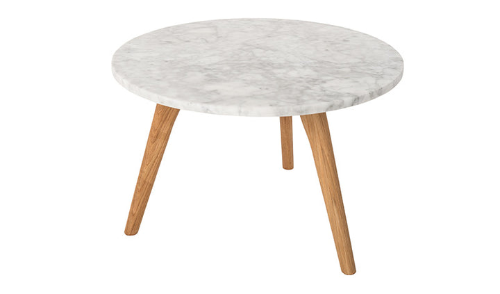 Side Table White Marble