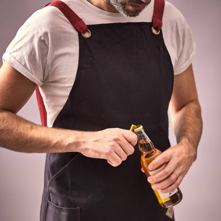 BBQ Utility Apron & Bottle Opener