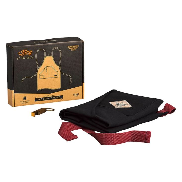 BBQ Utility Apron & Bottle Opener