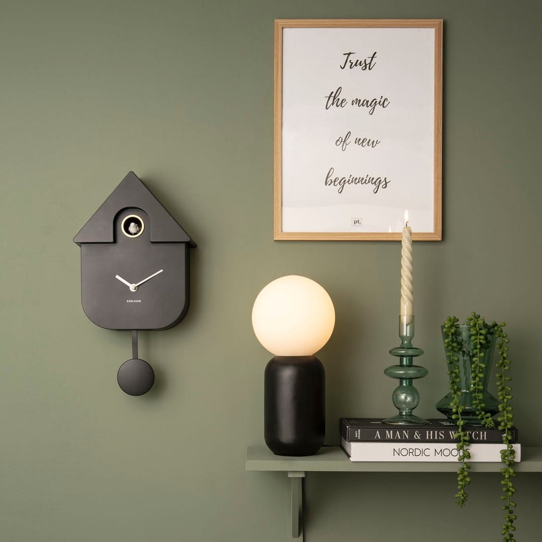 Modern 'Bird Song' Wall Clocks